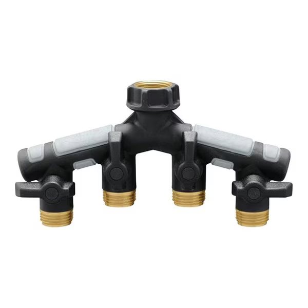0.75 in. Metal Threaded Female & Male Garden Hose Manifold, Vortex, Mfr#: VO2513596