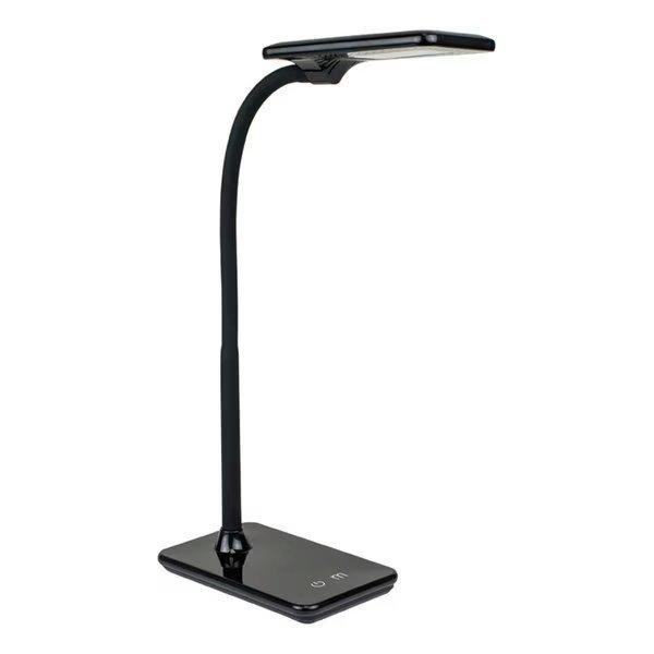 12 in. Lighting Zlata Desk Lamp, Black, Lucent, Mfr#: LU2514063