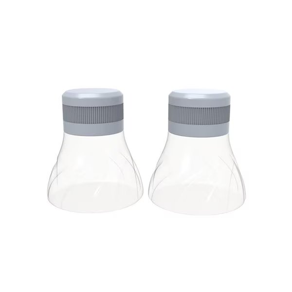 Clear & Gray Silicone & Polypropylene Condiment Container, Core Home, Mfr#: 6012611