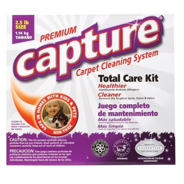 Premium Lemon Scent Carpet Cleaner 2.5 lbs Powder, Capture, Mfr#: CA7641