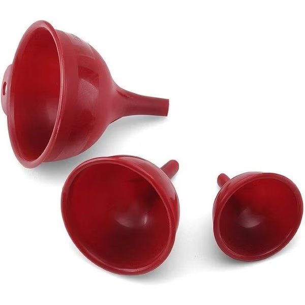 Farberware 6009329 Red Plastic Funnel Set, Farberware, Mfr#: 6009329