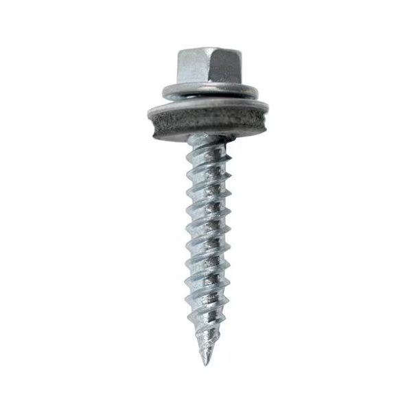 Grip-Rite 5026770 No. 9 x 1.5 in. 1 lbs Pro-Twist Hex Round Washer Head Sheet Metal Screws, Grip-Rite, Mfr#: 5026770