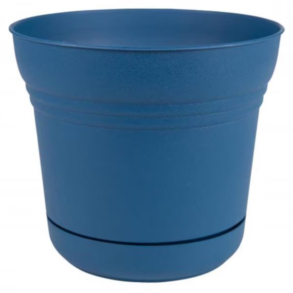 7 in. Dia. Polyresin Saturn Planter, Deep Sea, Bbq Innovations, Mfr#: BB1679186