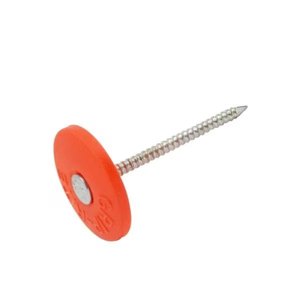 2.5 in. 2K Cap Electro-Galvanized Plastic & Steel Nail with Full Round Cap, Tinkertools, Mfr#: TI1678716