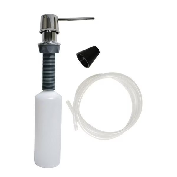 9D00010037 Soap Dispenser with Straight Nozzle Chrome, Templeton, Mfr#: TE2516370