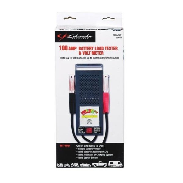 Schumacher Electric BT-100 6 V & 12 V - Battery Load Tester, Schumacher Electric, Mfr#: 8294191