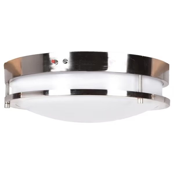 20466LEDD-CH-ACR 4.75 x 18 in. Solero Dimmable LED Flush Mount, Chrome & Acrylic Lens, Or, Mfr#: OR2517019