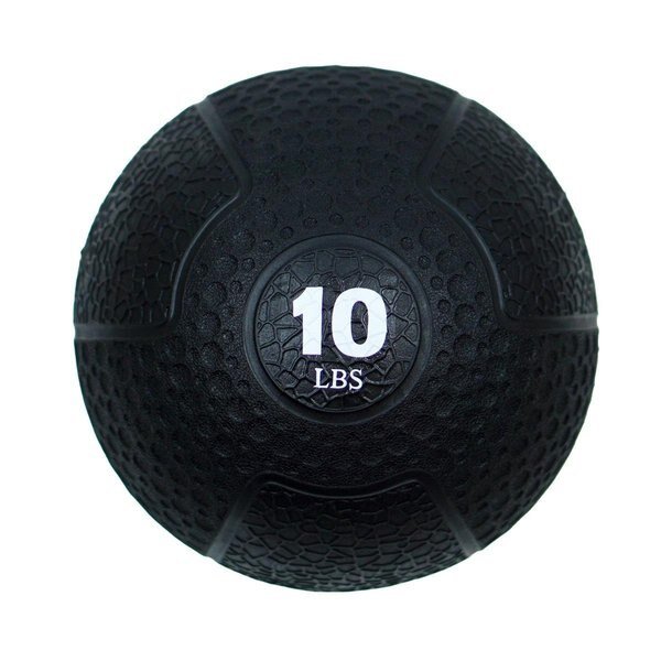 10 lbs Aeromat Elite Wall Exercises Ball, Black, Agm Group, Mfr#: 32714