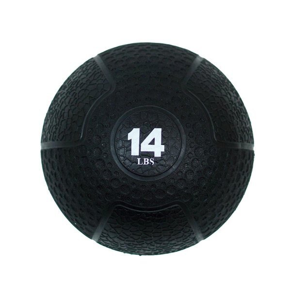 14 lbs Aeromat Elite Wall Exercises Ball, Black, Agm Group, Mfr#: 32716