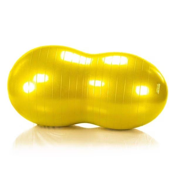 AGM Group 35248 70 cm Aero Mat Therapy Peanut Ball Burst Resistance; Yellow, Agm Group, Mfr#: 35248