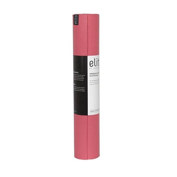 AGM Group 72602 5 mm Elite Yoga & Pilates Aeromat; Dusty Rose - 24 x 72 in., Agm Group, Mfr#: 72602