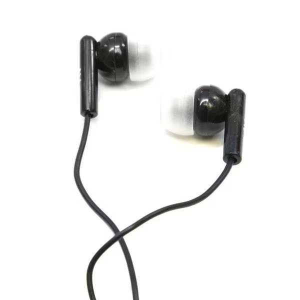 Nutek Electronics EP1021BLACK Black Stereo Ear Buds, Nutek Electronics Inc, Mfr#: EP1021BLACK