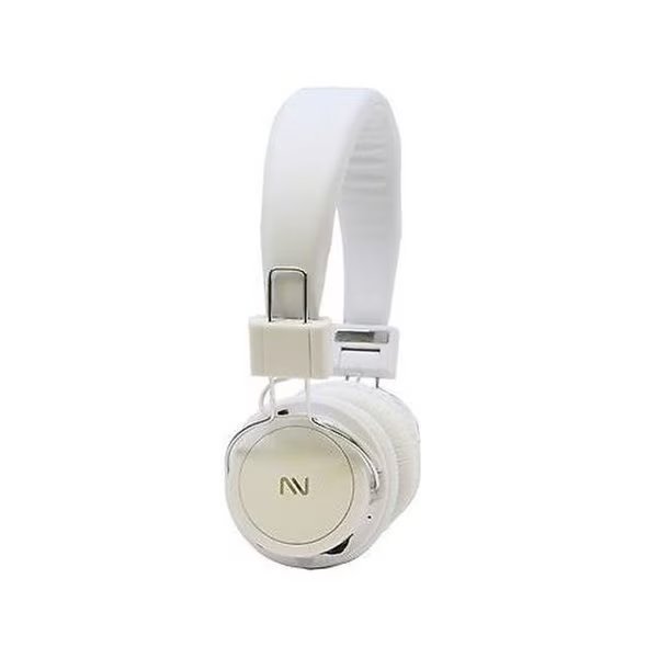Nutek Electronics HP77MFWHITE Hands Free Headphones, Nutek Electronics Inc, Mfr#: HP77MFWHITE