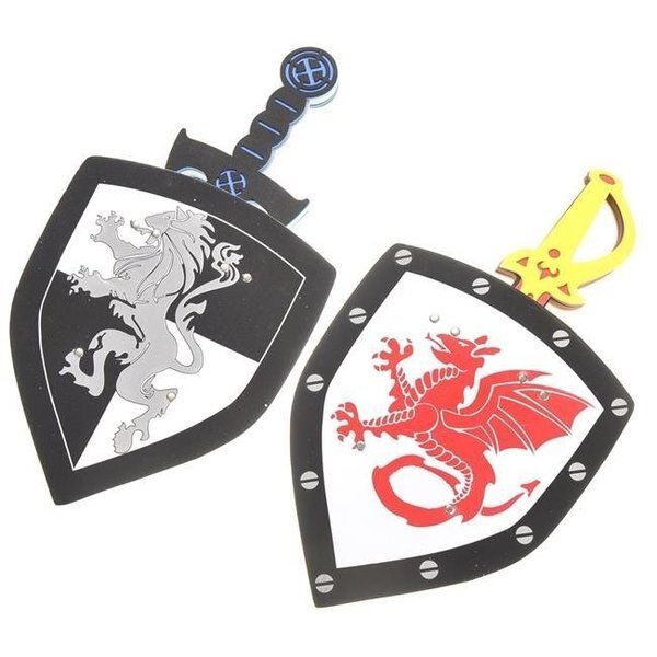 AZImport PS205NW Sword - Shield Play Set with Unique Designs for Both The Sword & Shield, Azimport, Mfr#: PS205NW