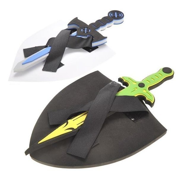 AZImport PS205EL Sword - Shield Play Set with Unique Designs for Both The Sword & The Shield, Azimport, Mfr#: PS205EL
