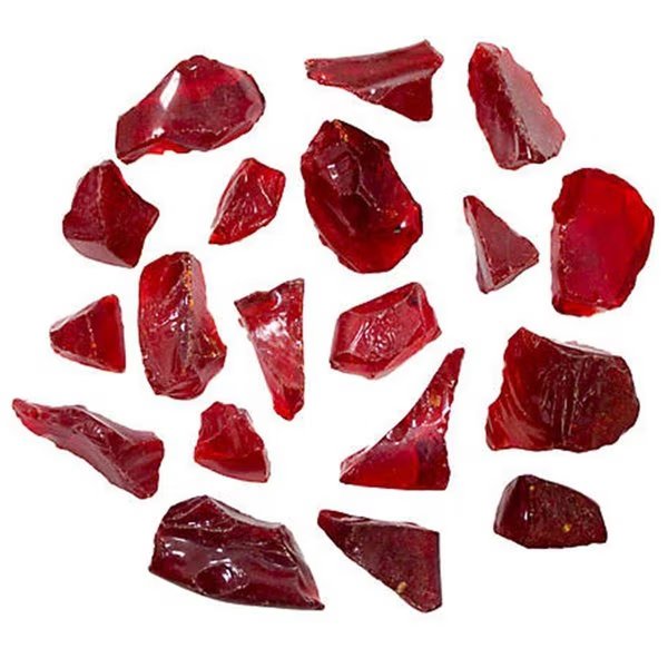 Recycled Fire Pit Glass, Red, Gardencontrol, Mfr#: GA1689999