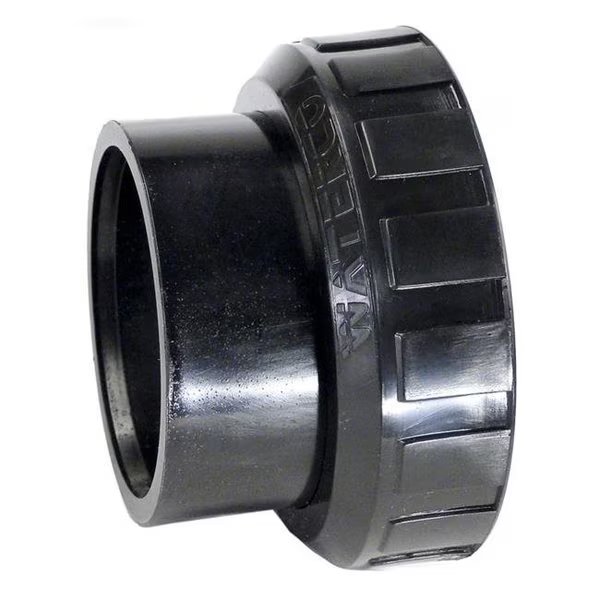 Waterco USA 634024BLK 2 in. Half Union Assembly with O-Ring, Waterco Usa, Mfr#: 634024BLK