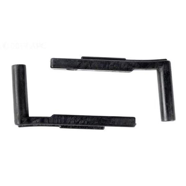 Aquastar Pool SK902 Skimmer Weir Clip; Black - Set of 2, Aquastar, Mfr#: SK902