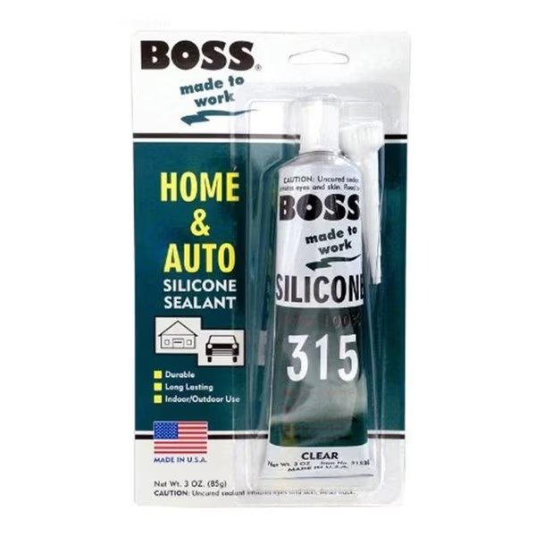 American Granby PLB103C 3 oz Silicone Sealant Tube - Clear, American Granby, Mfr#: PLB103C