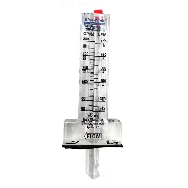 Blue F30250P F300 Flowmeter Horizontal Standard Flow, Blue, Mfr#: F30250P