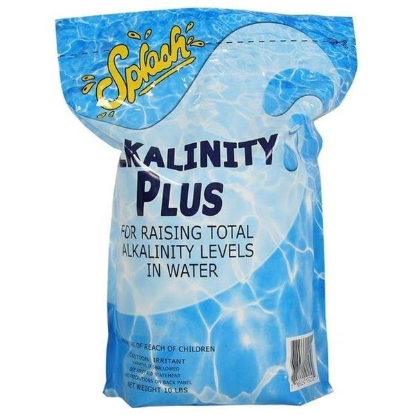 Splash OMGALK10PCH 10 lbs Alkalinity Increaser Pouch, Splash, Mfr#: OMGALK10PCH