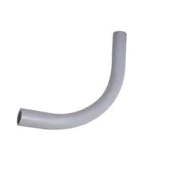 1 in. PVC 90 deg Sweep Elbow Conduit - Gray, Slugfest Supplies, Mfr#: SL974434