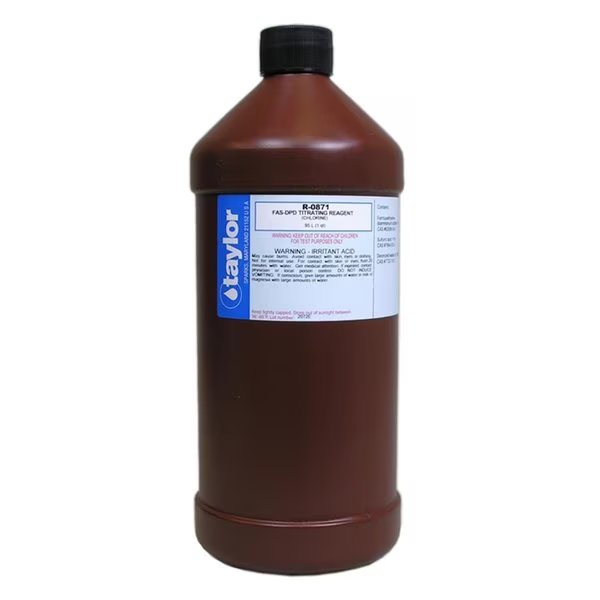 32 oz Fas-DPD Titrating, Taylor Technologies, Mfr#: TA35653