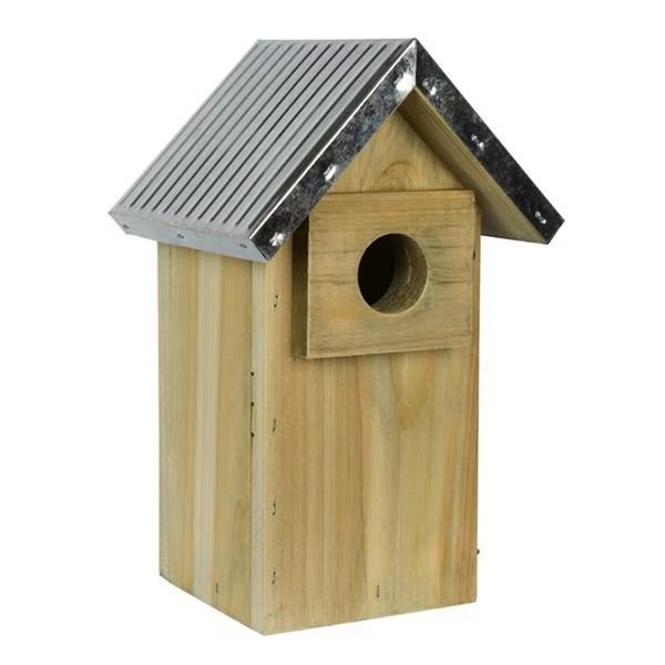 Galvanized Weathered Bluebird House - 11 x 6.75 x 6 in., Petpride, Mfr#: PE2526962