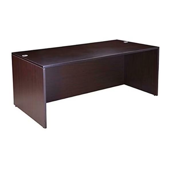 71 x 36 in. Desk Shell - Mocha, Norstar, Mfr#: N101-MOC