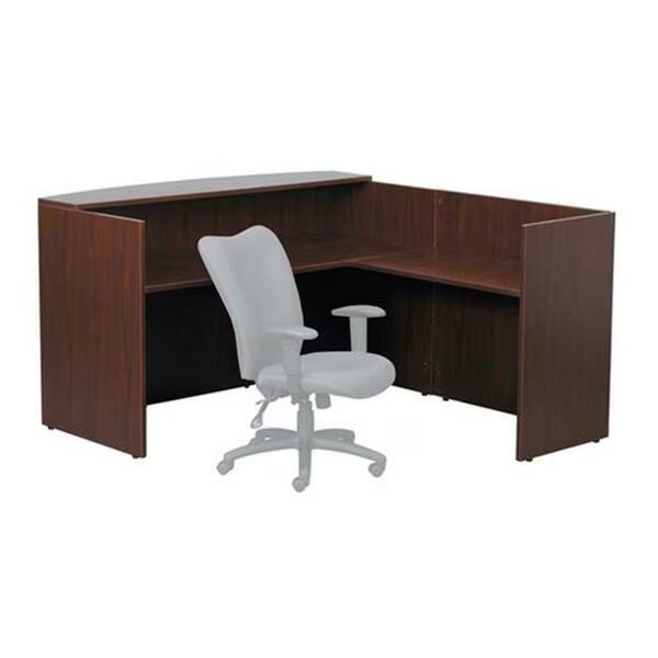 42 X 24 In. Reception Return Shell, Mocha, Norstar, Mfr#: N180-MOC