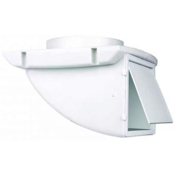 Dundas Jafine SDV4WXZW4 4 in. Soffit Dryer Vent Cap; White, Dundas Jafine, Mfr#: SDV4WXZW4