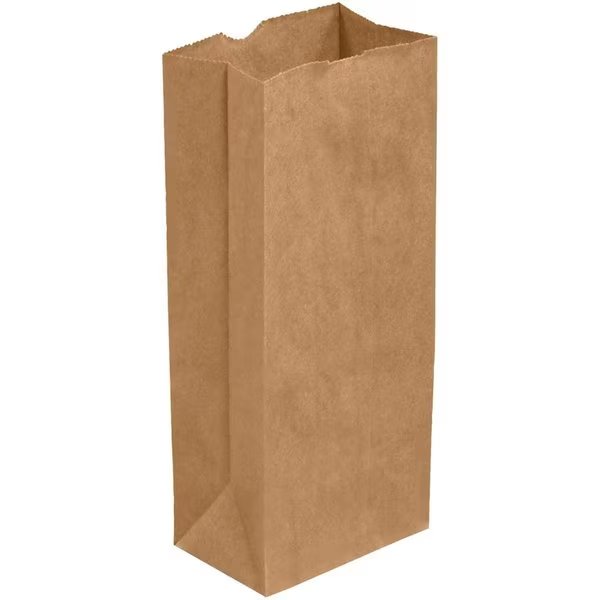 Kraft Hardware Bags - 5.25 x 3.43 x 10.93 in., Box Partners, Mfr#: BGH124K