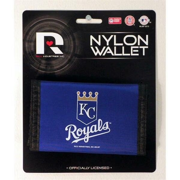 Kansas City Royals Wallet Nylon Trifold, Rico Industries, Mfr#: 2499499513