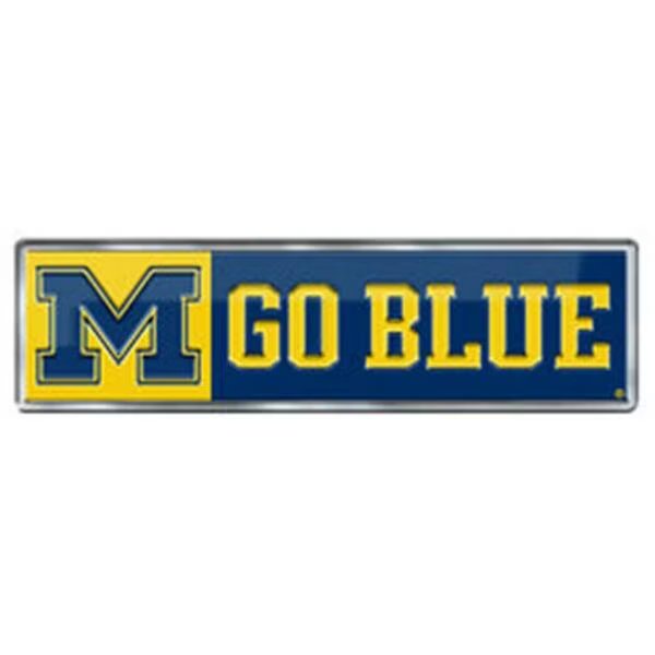 Michigan Wolverines Auto Emblem Color Alternate Logo, Team Promark, Mfr#: 8162026735