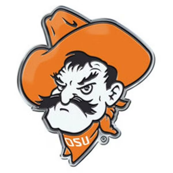 Oklahoma State Cowboys Auto Emblem Color Alternate Logo, Team Promark, Mfr#: 8162026751