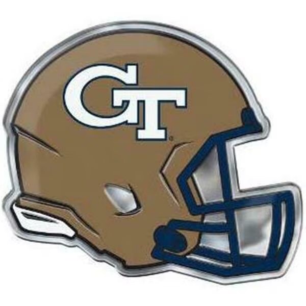 Georgia Tech Yellow Jackets Auto Emblem Helmet Design, Team Promark, Mfr#: 8162085121