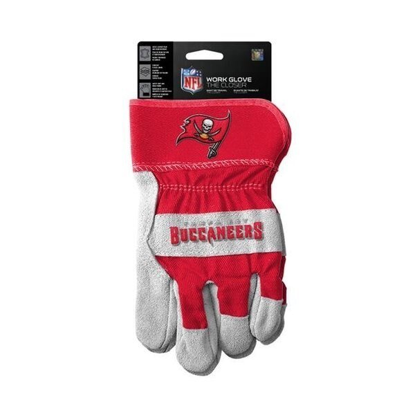 The Sports Vault 7183101546 Tampa Bay Buccaneers the Closer Design Work Style Gloves, The Sports Vault, Mfr#: 7183101546