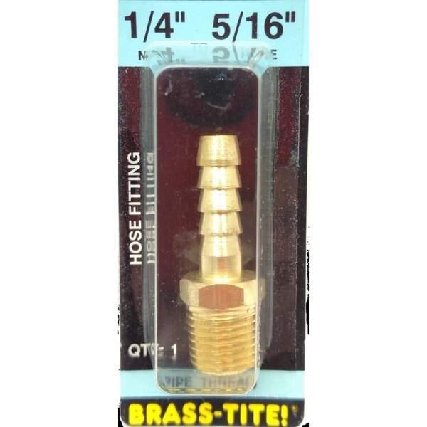 7443278 Hydraulic Hose Fitting; Brass, Barjan, Mfr#: 07443278
