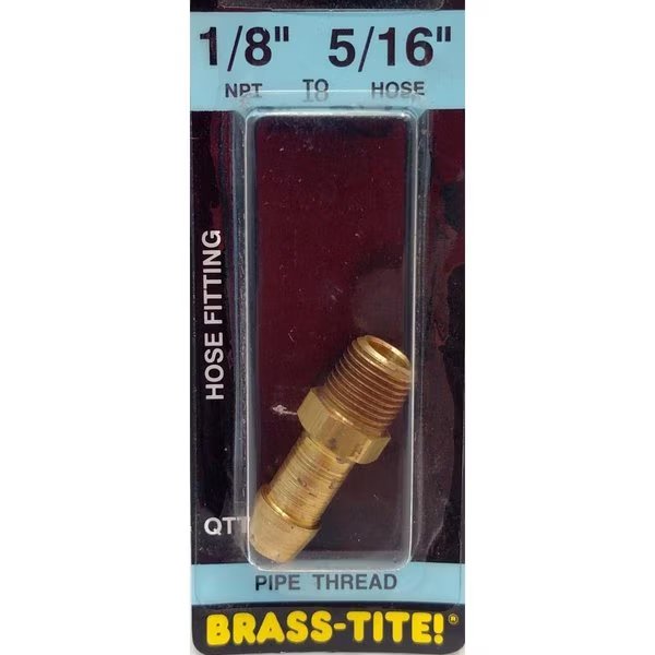 7443279 Hydraulic Hose Fitting; Brass, Barjan, Mfr#: 07443279