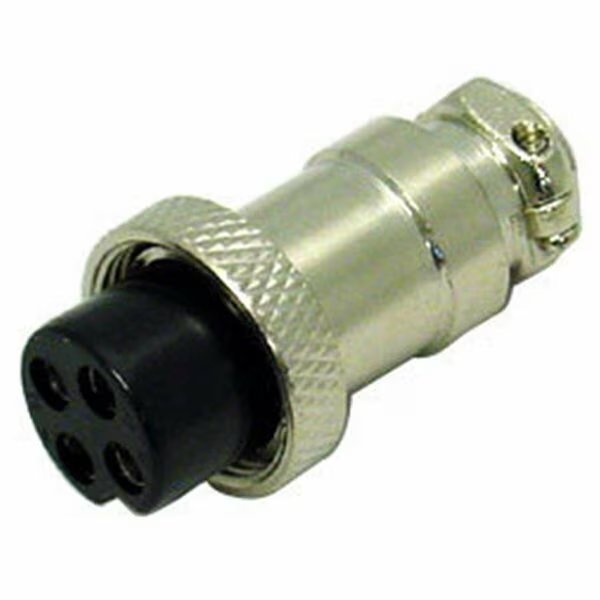 4 Pin Mic Connector - Bulk, Kalibur, Mfr#: CBC4MX