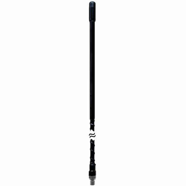 2 ft. 0.38 x 24 in. Thread Fiberglass Antenna, Black, 200PK, Procomm, Mfr#: JBC200-BX
