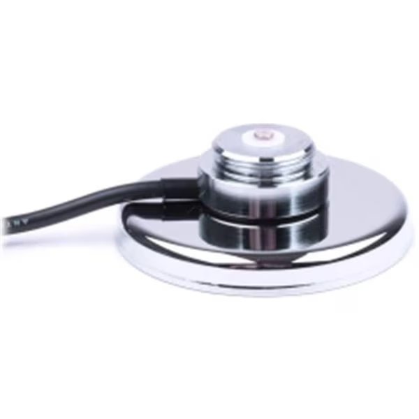 PCTEL-Maxrad GPL 3.25 in. & 12 ft. Nmo Magnet Mount with Coax Cable & Mini UHF Connector; Chrome, Pctel-Maxrad, Mfr#: GPL