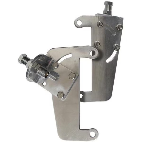 Cascadia Truck Mirror Mount with Adjustable Angle Bracket & SO239 Stud, Plugit, Mfr#: PL202104