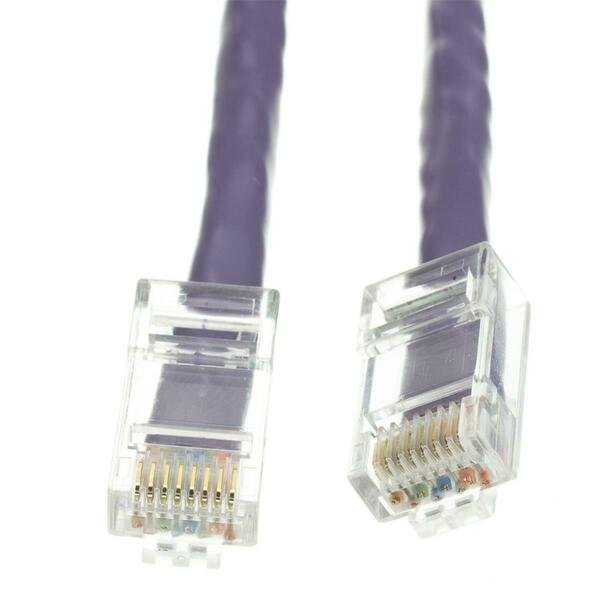 2 ft. Cat6 Blue Ethernet Patch Cable - Bootless, Cable Wholesale, Mfr#: 10X8-16102