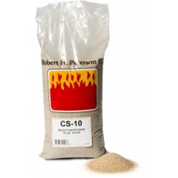 Real Fyre  10 lbs Bag White Beach Sand, Cunningham Gas Products, Mfr#: CS10
