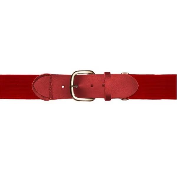 Youth Baseball & Softball Uniform Belt; Scarlet, Perfectpitch, Mfr#: PE51428