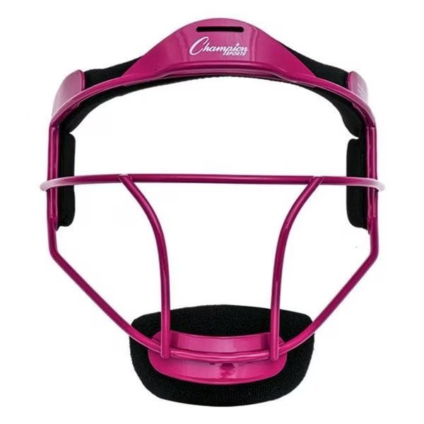 Adult Softball Fielders Face Mask; Pink, Perfectpitch, Mfr#: PE51446