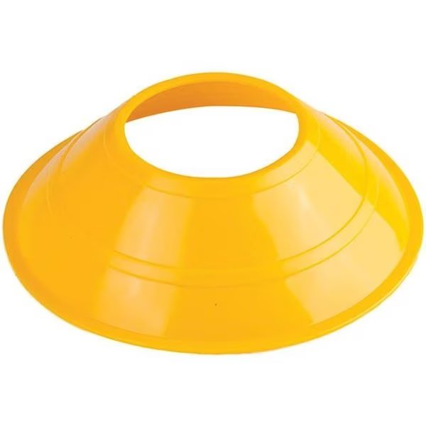 Champion Sports MCXNYL 5 in. Mini Neon Field Cones; Neon Yellow, Champion Sports, Mfr#: MCXNYL