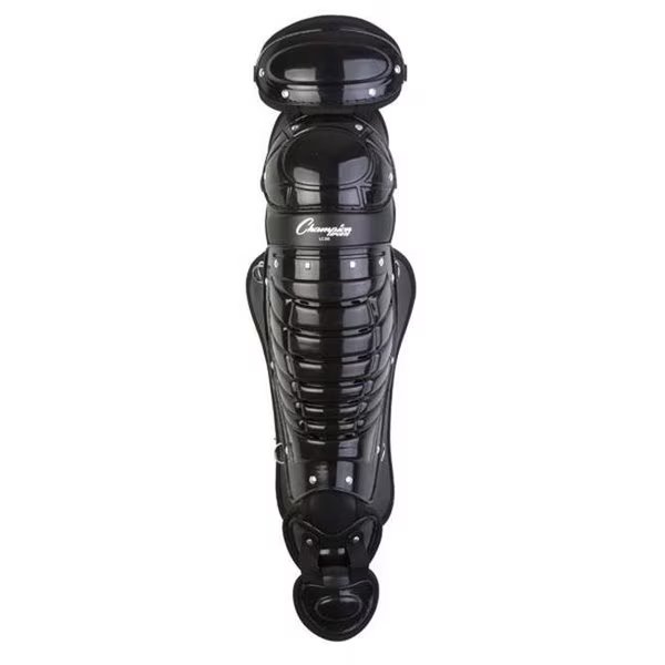 16.5 in. Pro Adult Double Knee Shinguard; Black, Perfectpitch, Mfr#: PE715925