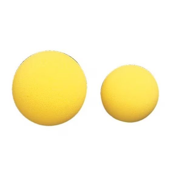 Champion Sports RS35 3.5 in. Rhino Skin Uncoated Foam Ball; Yellow, Champion Sports, Mfr#: RS35
